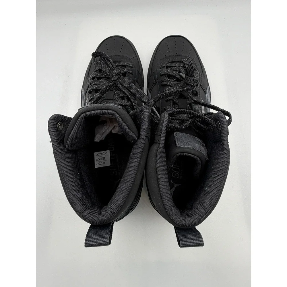 Puma Caven 2.0 Mid Buck Mix Sneaker, Men's 10.5, EU 44, Black Gray,#399020-01